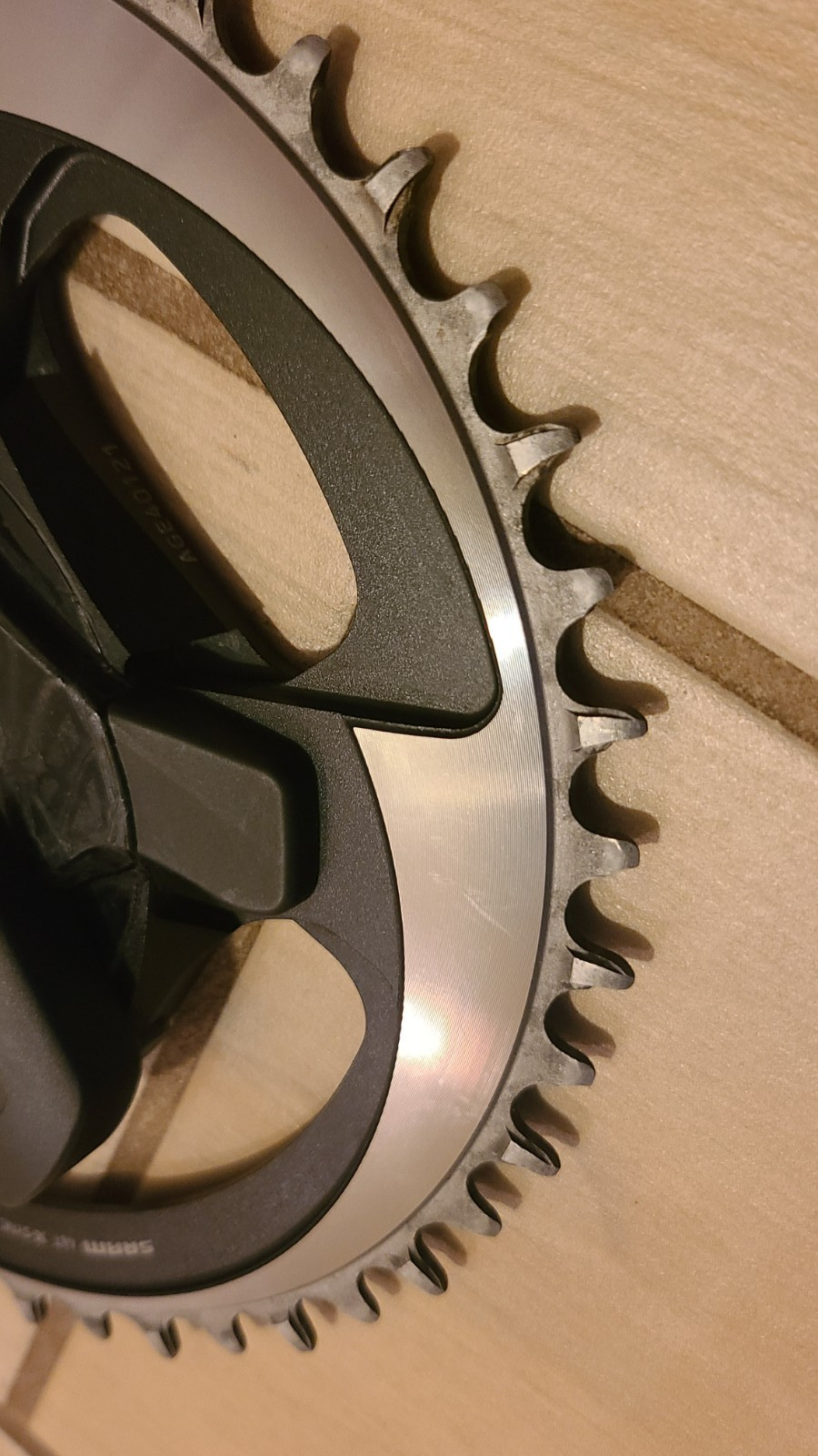 SRAM Red Force Quarq Power Meter Spider + X-Sync 46t Chainring Gravel 12/13 XPLR