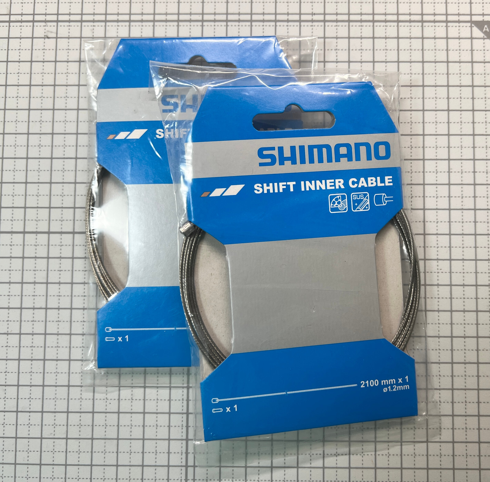 SHIMANO SUS SHIFT INNER CABLE 2100mm 2pc Y60098911 Expedited fr Japan