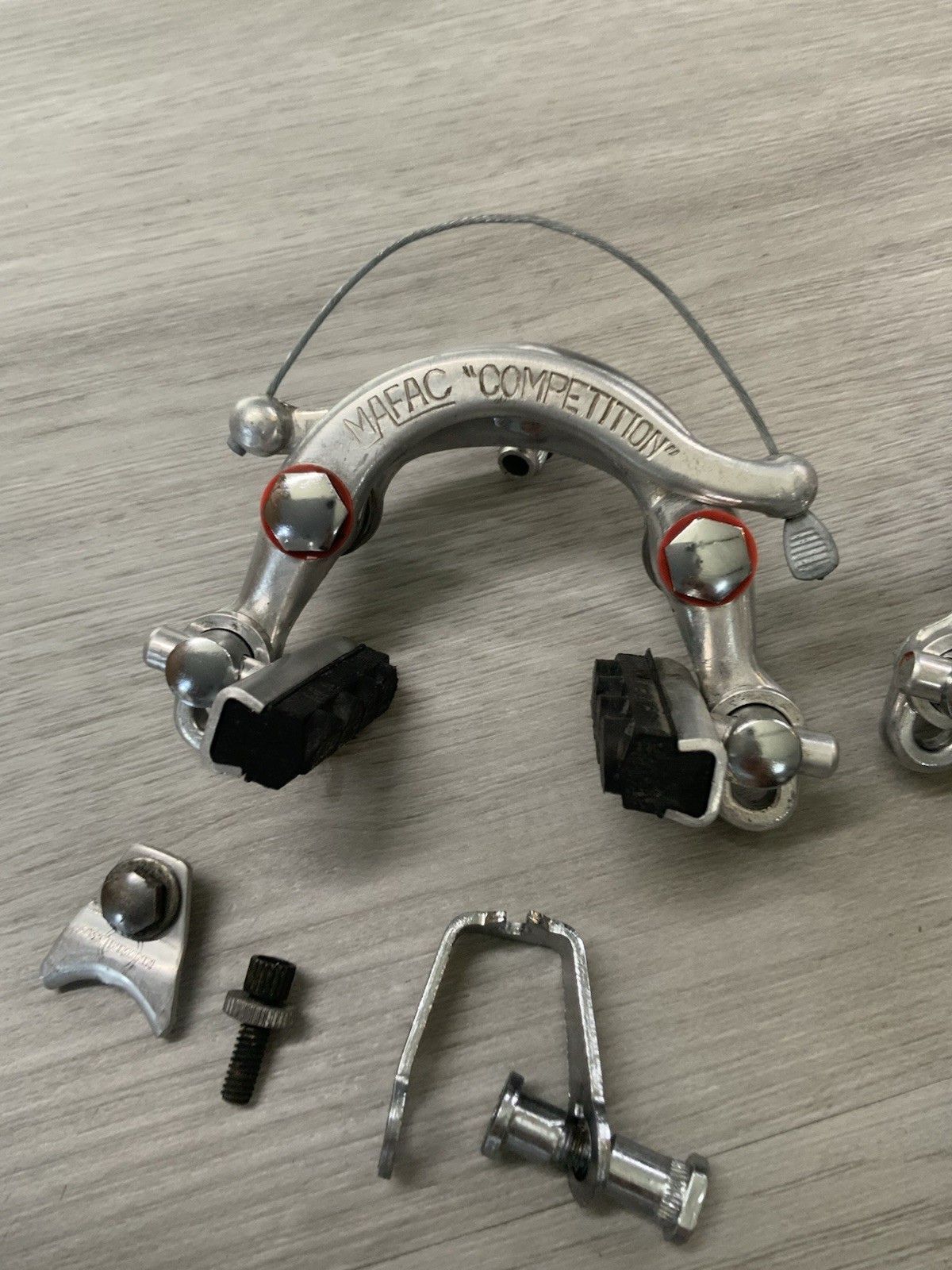 MAFAC COMPETITION BRAKE CALIPERS CENTER PULL 52-62 MM REACH GUIDES STRADDLES