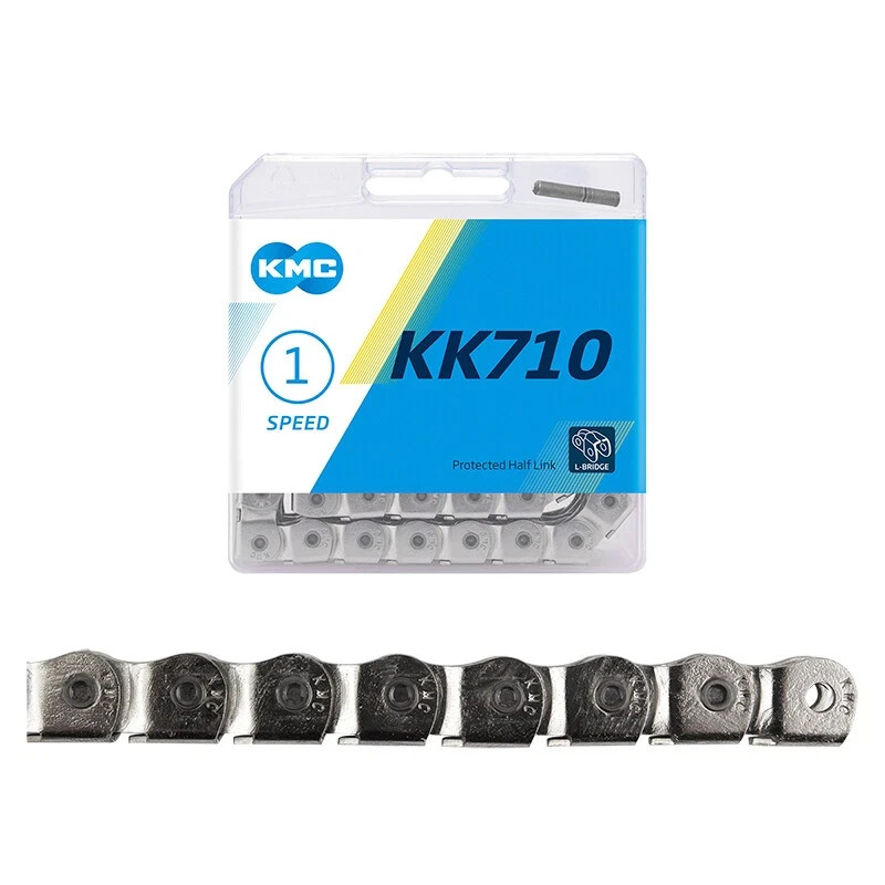 KMC KK710 Show Chain BMX Wheelie Bikelife Bicycle Bike Chain Silver 112 Links
