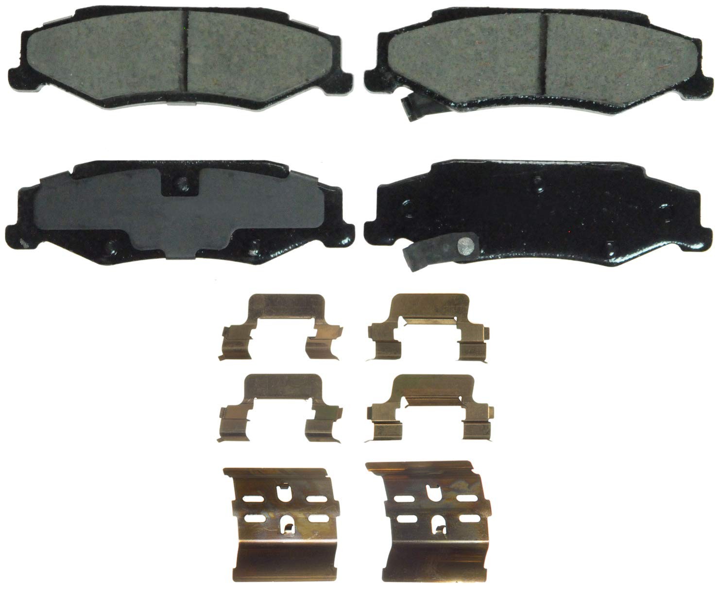 Wagner Quickstop Zd732 Rear Disc Brake Pad Set For 2004 Chevrolet Corvette