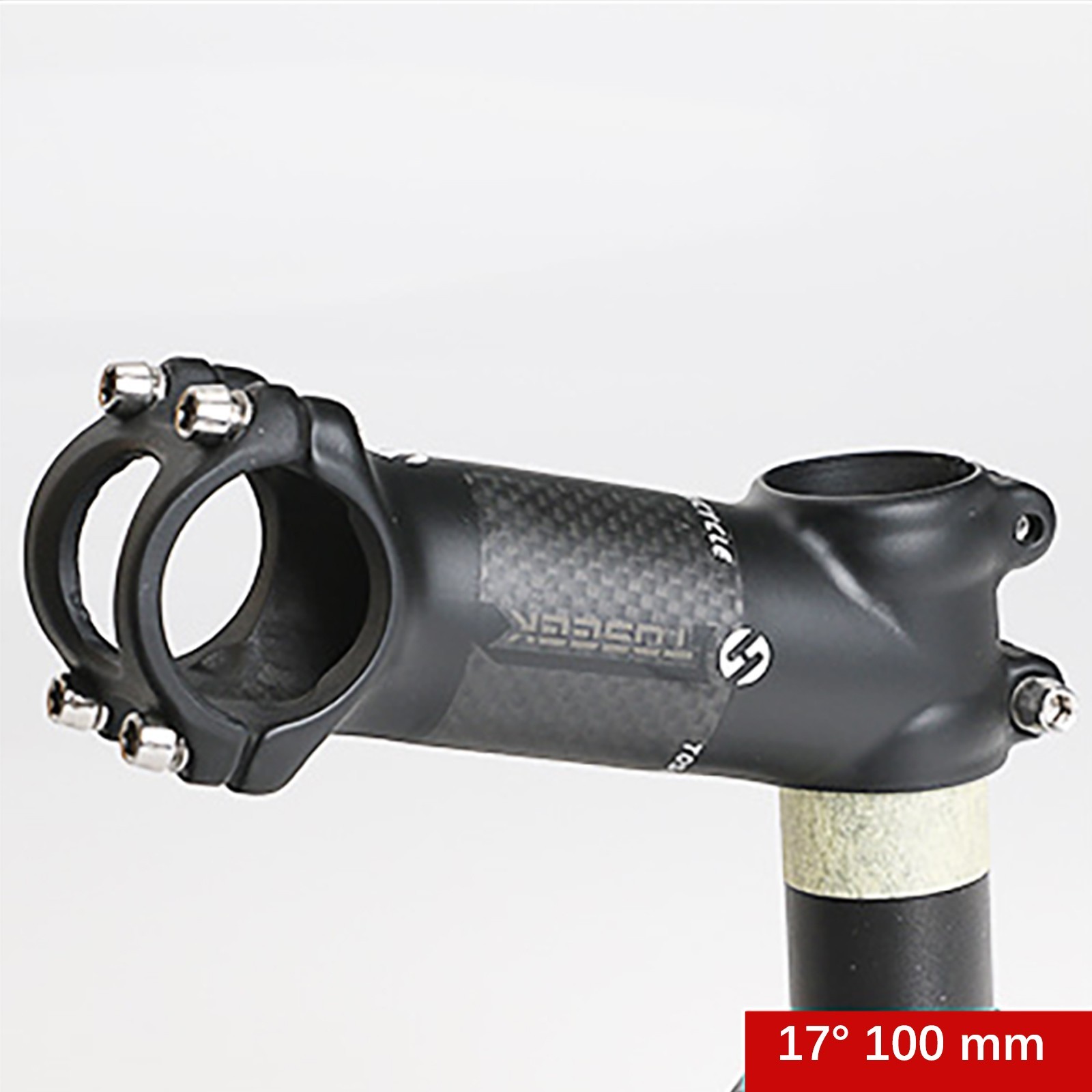 6°/17° Carbon Fiber Bicycle Stem MTB Cycling Aluminum Road Bike Handle Bar Stem