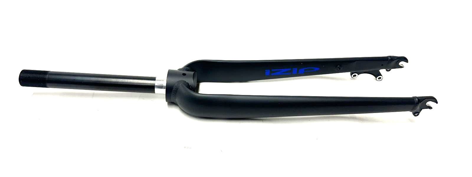 IZIP 1 1/8″ 26″ Threaded Alloy Bike Fork 100mm QR Disc Axle to Crown 433mm NEW