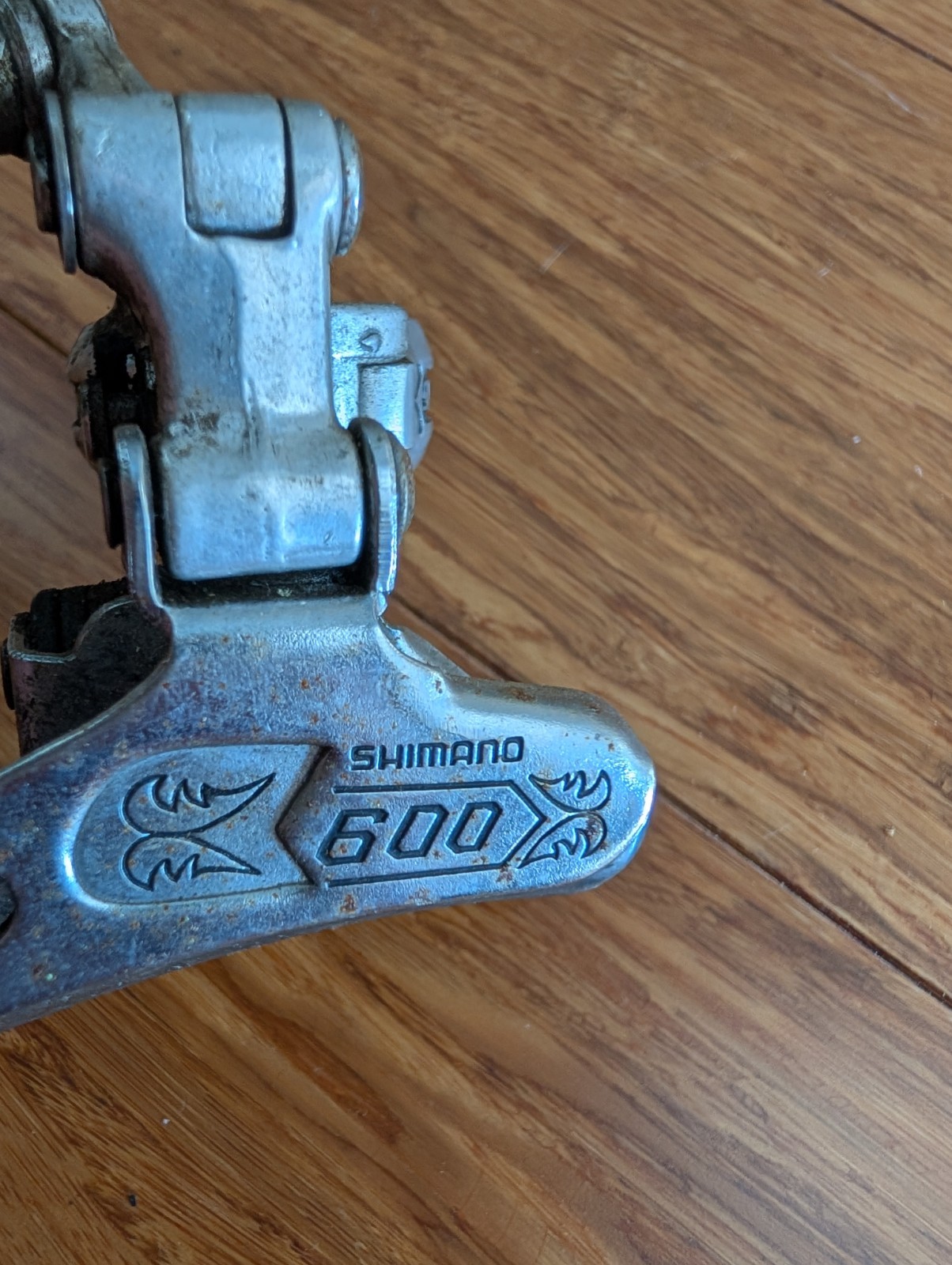 Vintage Shimano 600 Arabesque Front & Rear Derailleurs Vintage Set Working