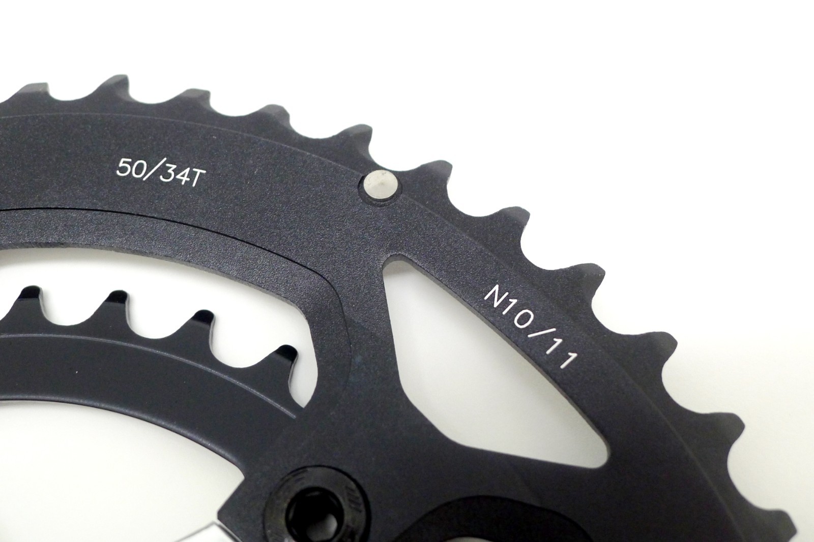 FSA Vero Compact CK-C602ST N10/11 50/34T 175mm JIS Crankset – Silver