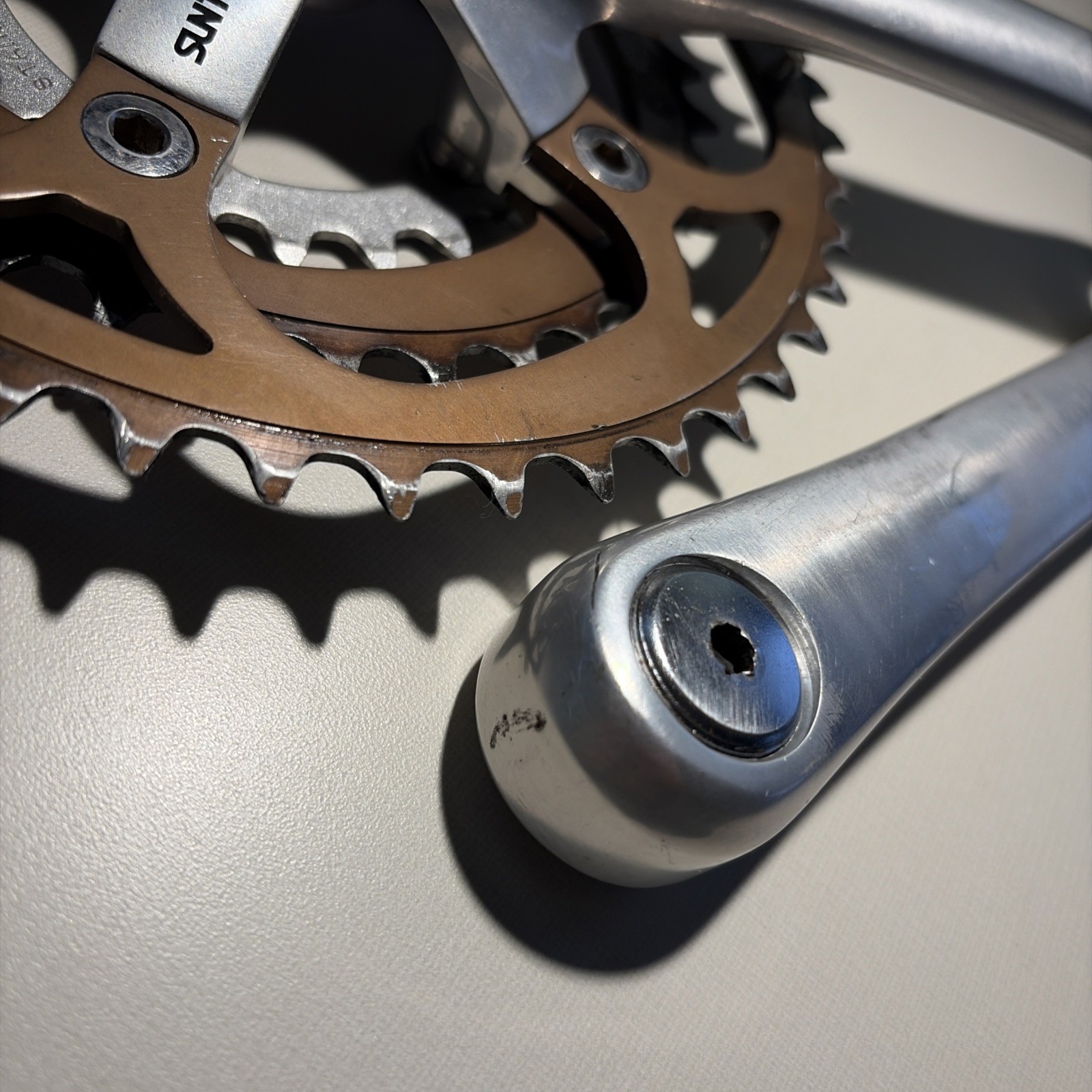 Nice Suntour XC Pro Crankset 175 mm Vintage Mountain Bike
