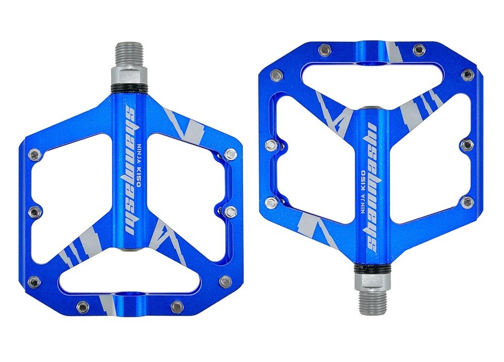 NINJA K150 Aluminum Bike Pedals Mountain BMX Bicycle sealed bearing Wide Pedal