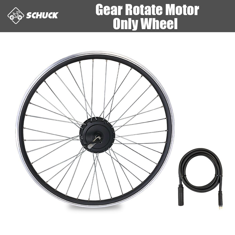 Electric Bicycle Gear Rear Rotate Motor Conversion Kit 36V/48V 250W 350W 500W