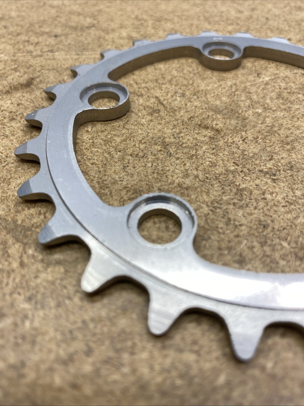 New 26T Chainring 74mm BCD Road Touring Mountain Bike Silver Alloy, 5-Bolt