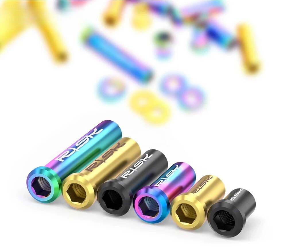 Titanium Road Bike C Brake Pivot Bolt with Washer M6x10/15/20/25/30/40mm