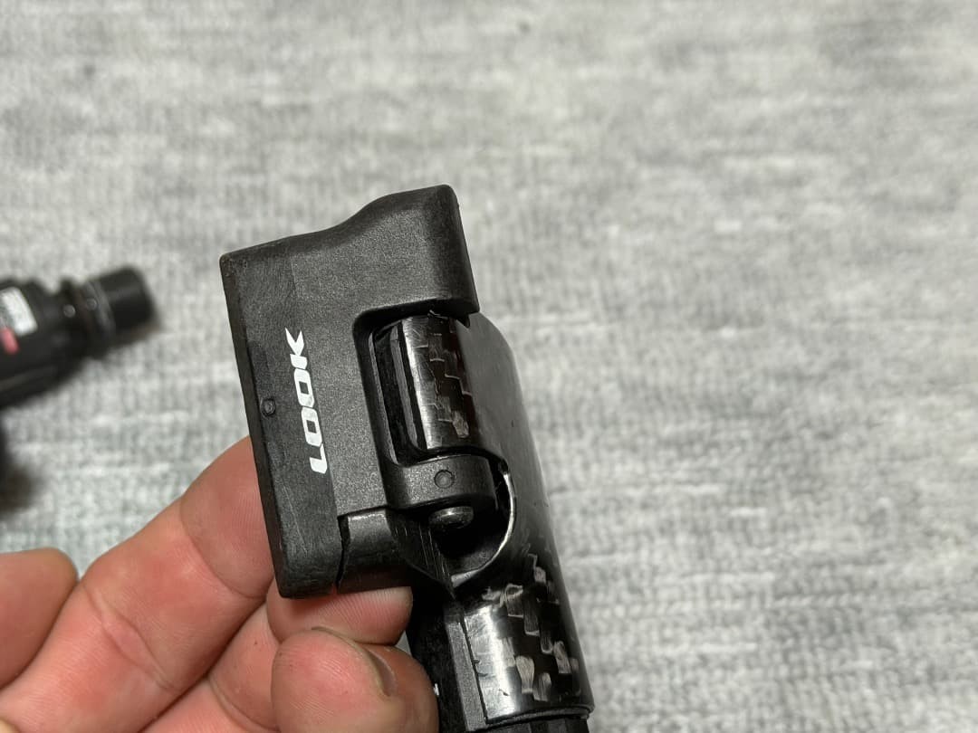 Rare good condition look keo blade aero carbon binding pedal