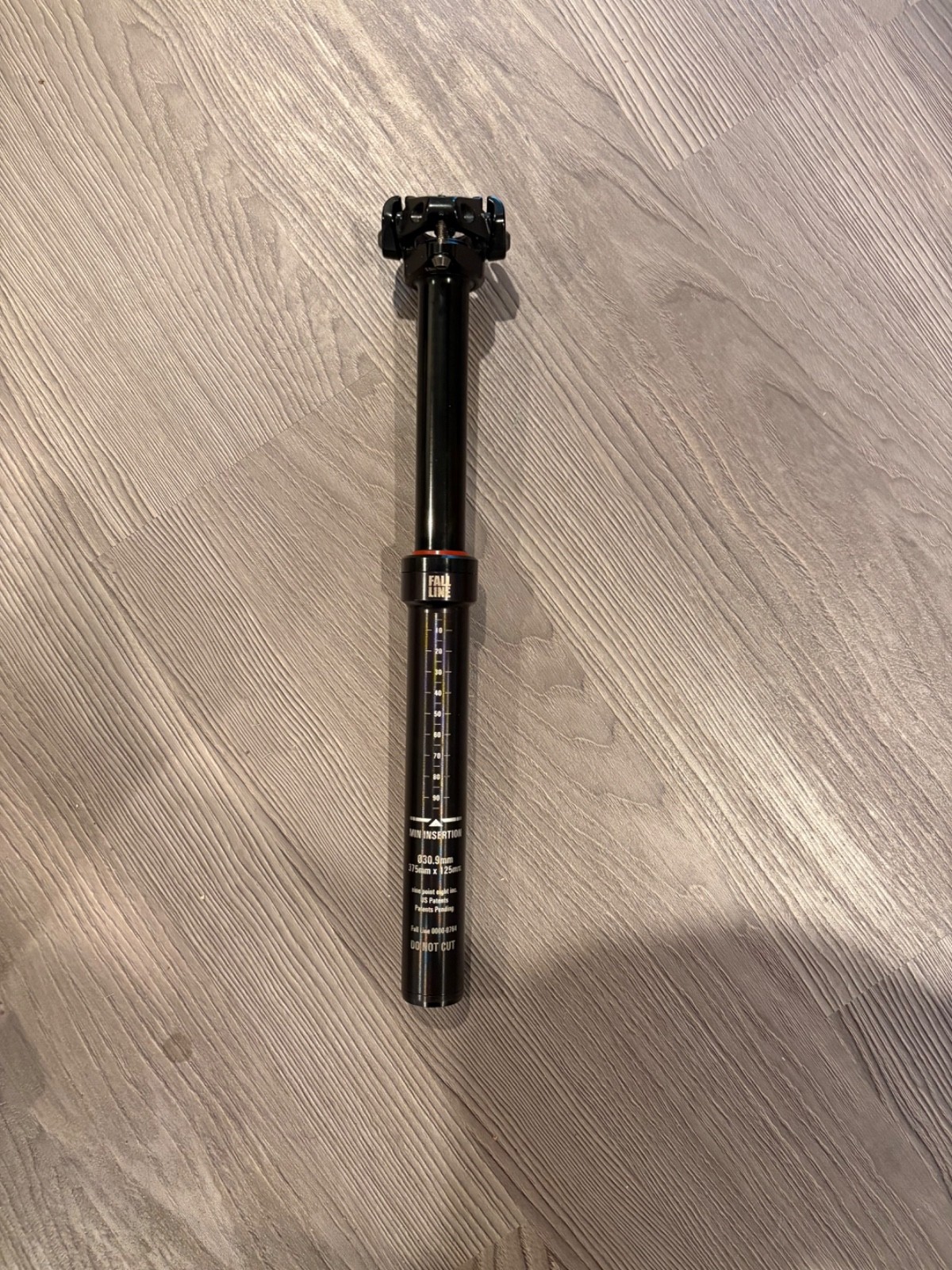 9point8 Fall Line Dropper Post, 30.9mm × 375mm with 125mm travel