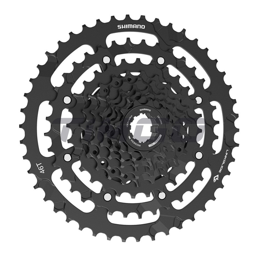 Shimano CUES MTB Bike LG300-9 9 Speed Cassette LINKGLIDE 11-36T/41T/46T
