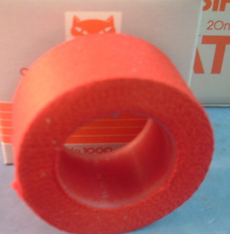 Two Rolls Cat Eye Red Cotton Cloth Road Tape NEW/NOS- Handlebar Tape- NIB