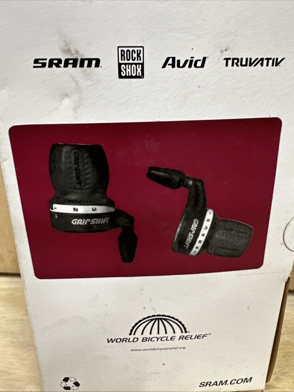 SRAM SL 3.0 Comp 8S set (00.0000.200.653) Grip Shift Set