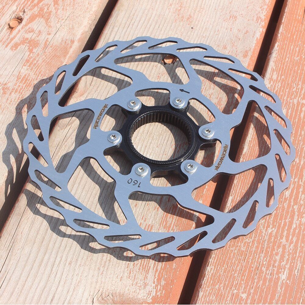 RACEWORK Bicycle Disc Brake Rotor Center Lock 140/160/180mm Bike Rotors