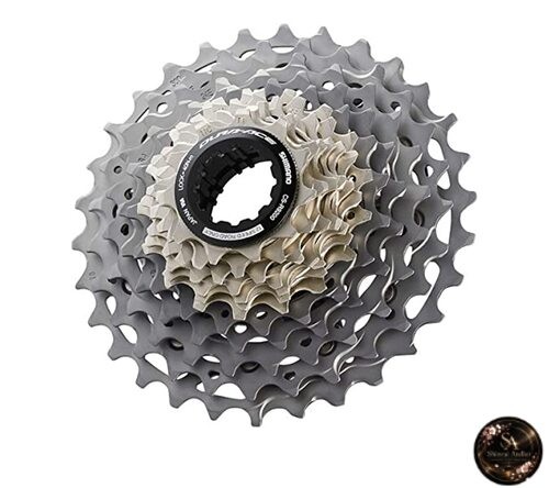 Shimano Dura-Ace 12-speed cassette silver CS-R9200 11-34T 12-speed.