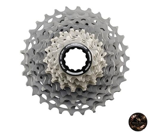 Shimano Dura-Ace 12-speed cassette silver CS-R9200 11-34T 12-speed.