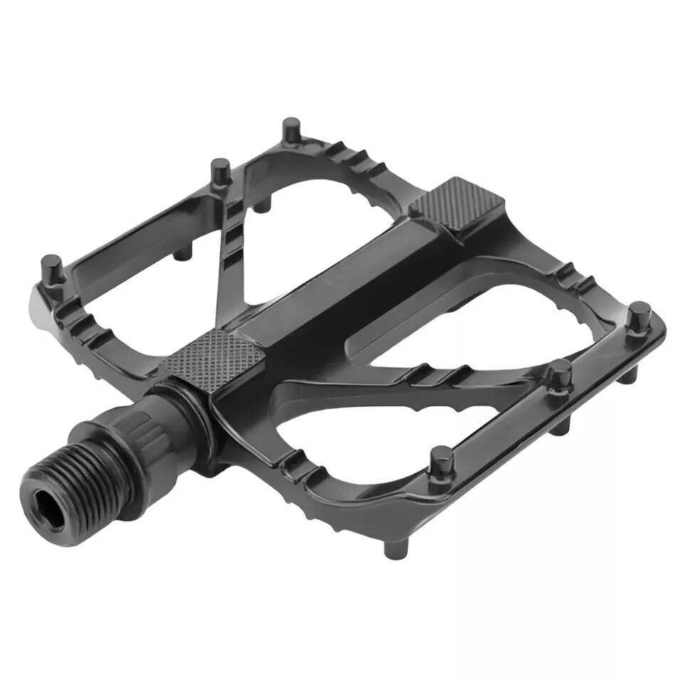 2 Pcs 9/16″ Bike Pedals MTB Road Bicycle Aluminum Alloy Non-Slip Sealed Bearing