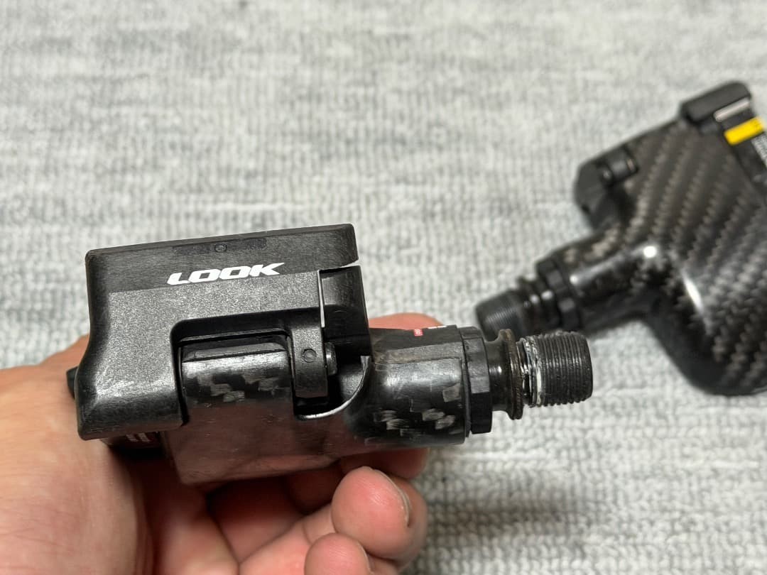 Rare good condition look keo blade aero carbon binding pedal