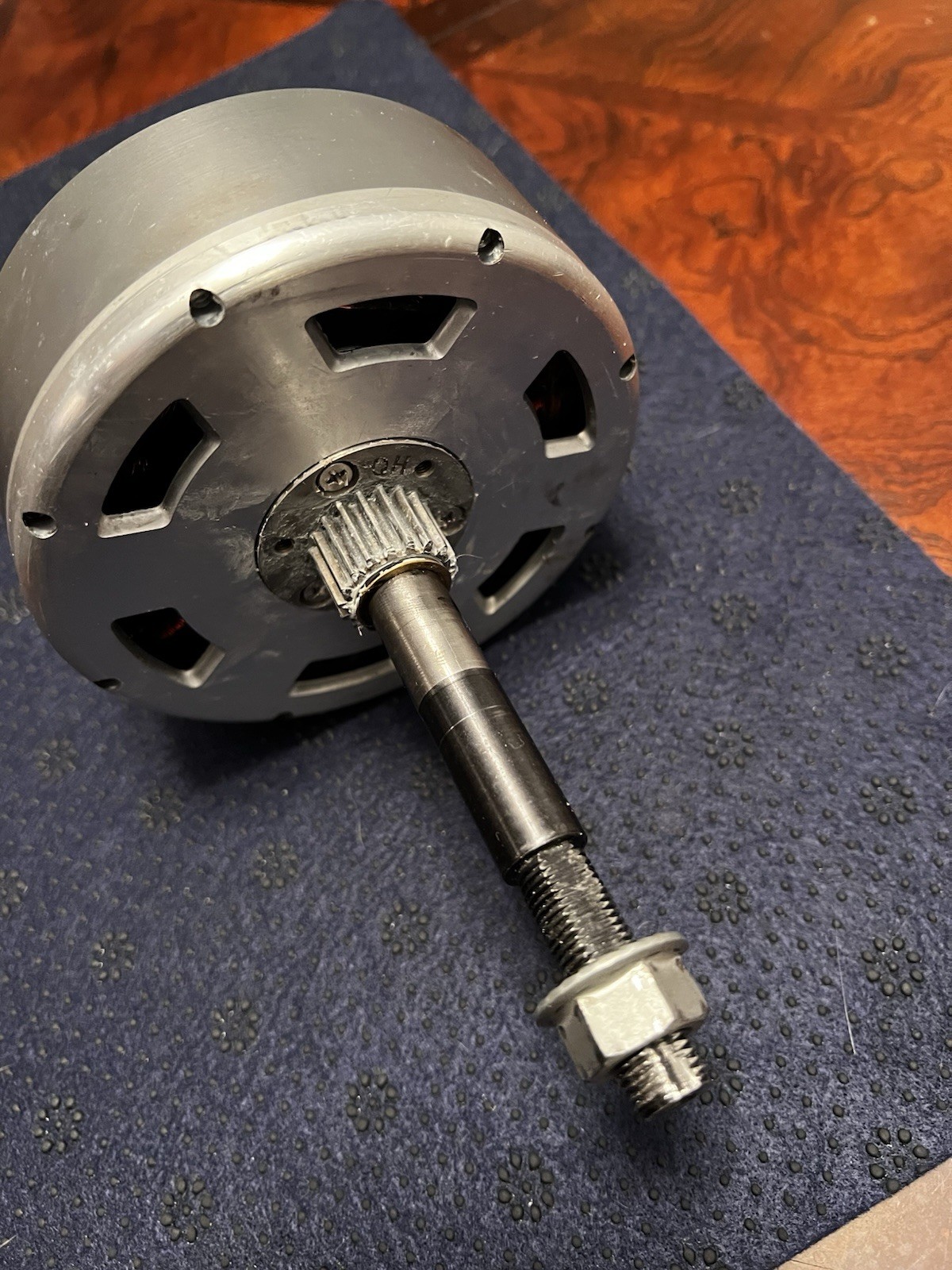E Bike Motor 750 Watts For Parts Cable Cut