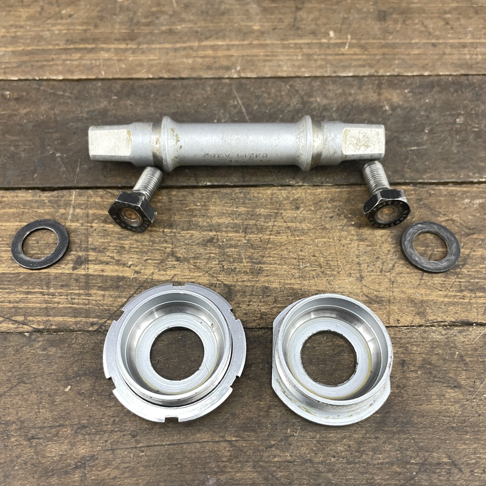 Vintage Campagnolo Pista Bottom Bracket 68-P-120 1.370x24TPI Italy Parts Track