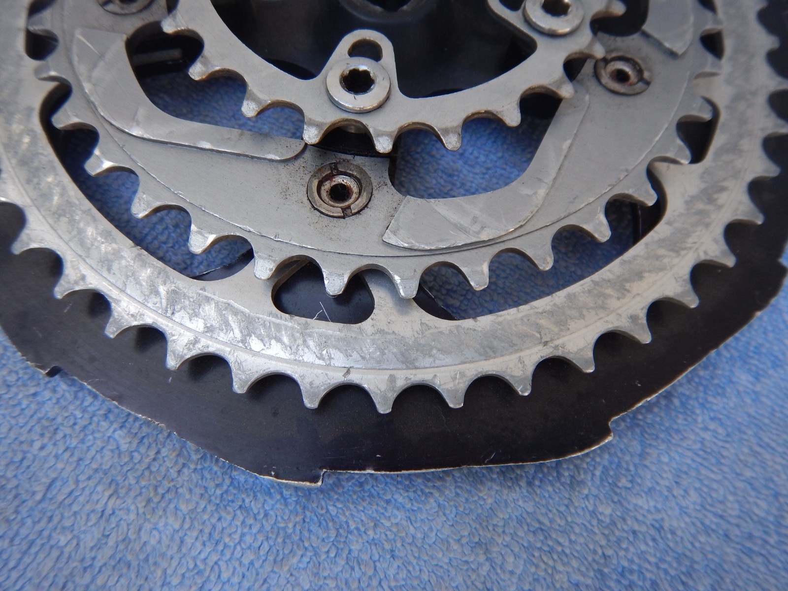Shimano FC-M730 Vintage Mountain Bike Triple Cranks 175 Crankset w/ Bash Guard