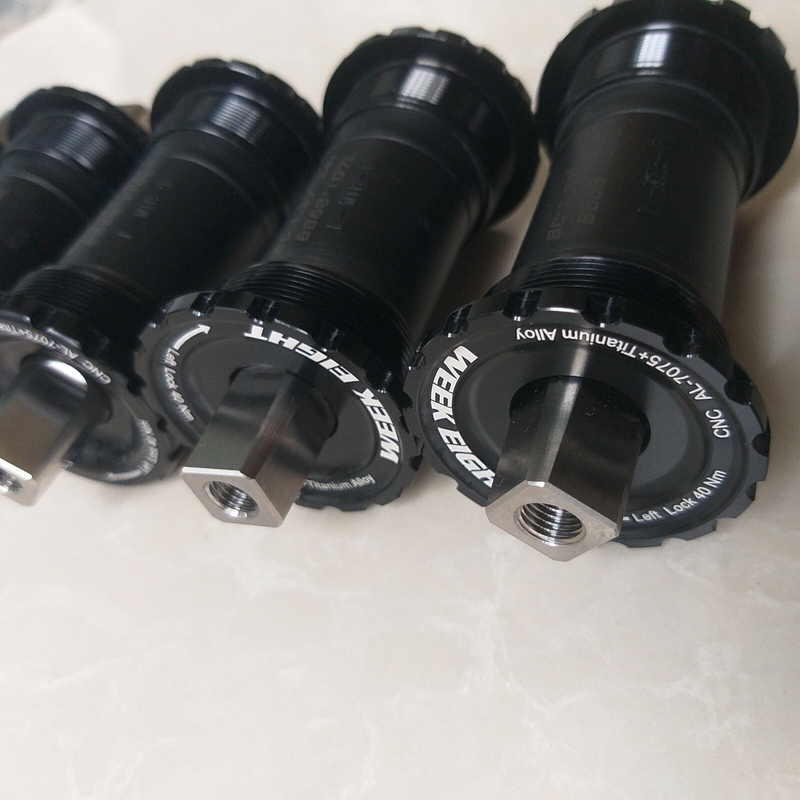 Titanium 103mm Bicycle Square Taper Bottom Bracket Bearing Cartridge 68mm 103L