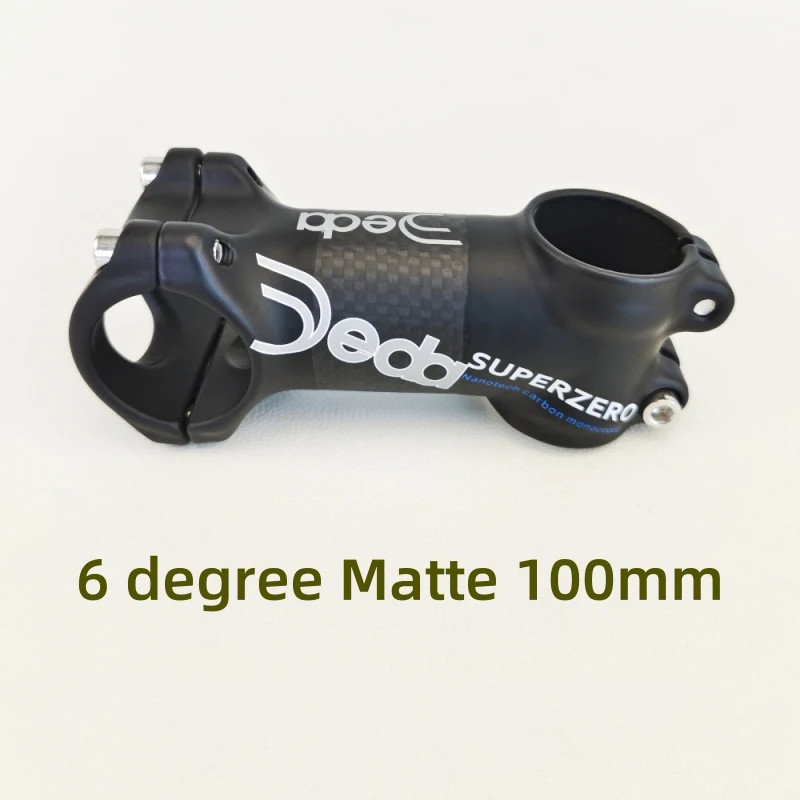 Carbon Mountain Road Bike Stem 31.8*60-120mm 6/17 Degrees Angle Bike Parts