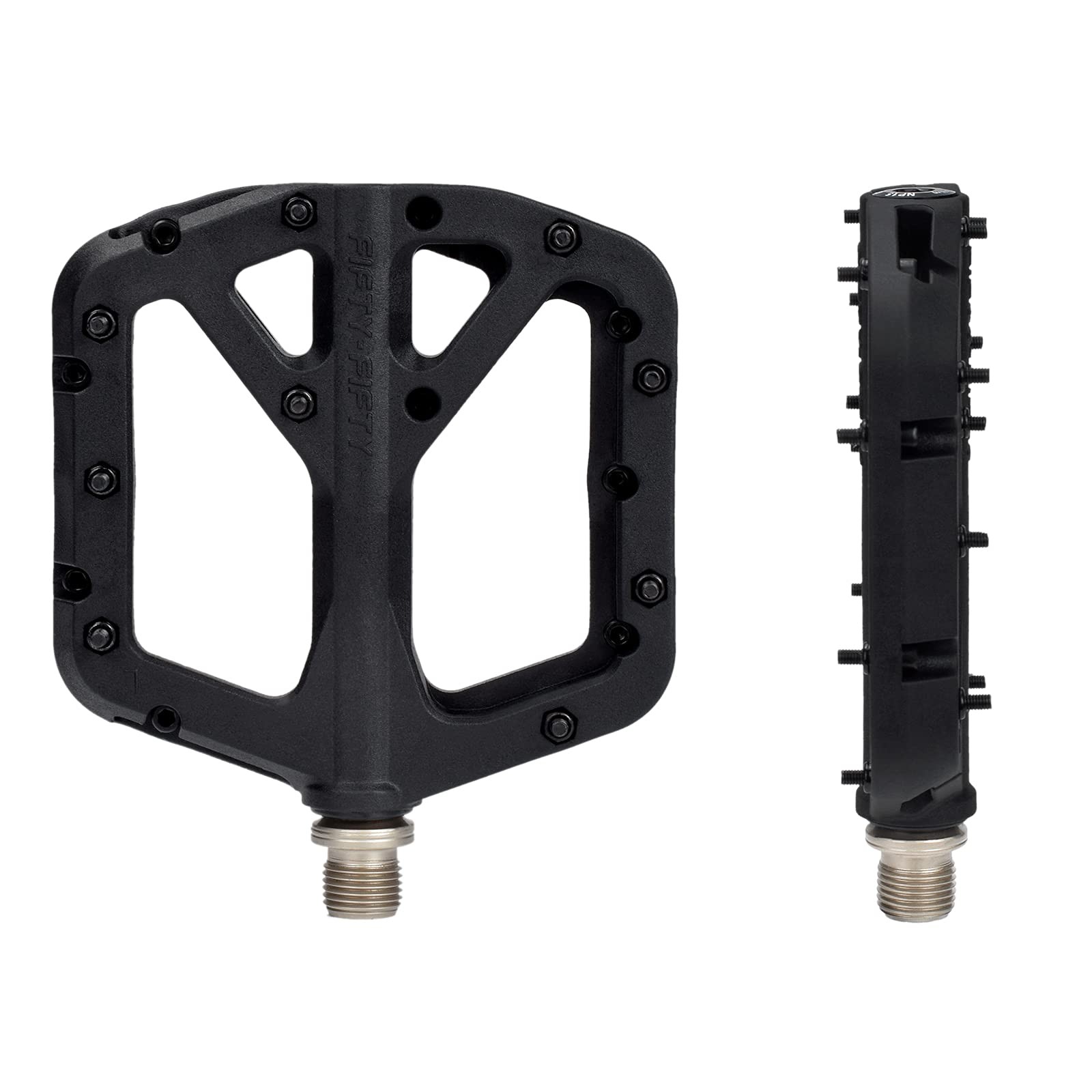 Bicycle Pedals, Nylon Composite MTB Pedals, Non Slip Mountain Bike Pedals, 9/…
