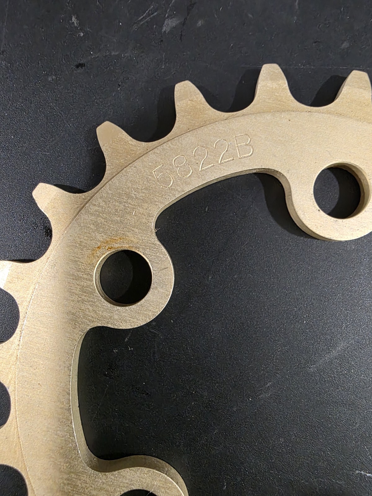 Vintage Vuelta USA ATB Chainring 22T 58mm BCD Gold NOS