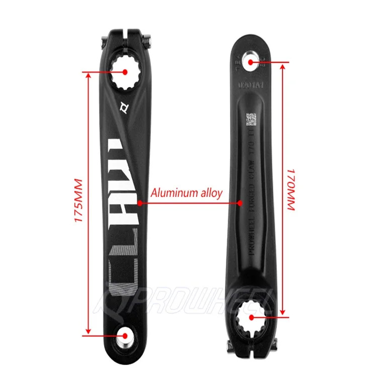 MTB Bicycle Crankset 104BCD 170/175Mm Aluminum Alloy Bike Crank with BB