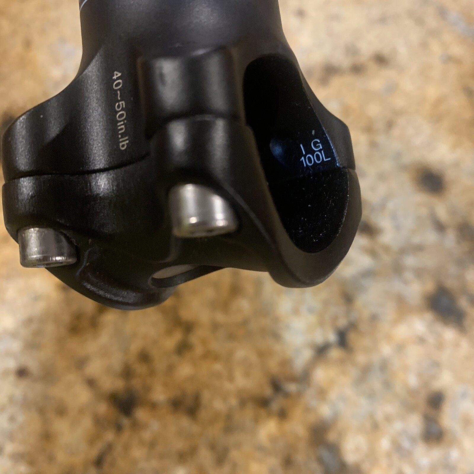 Cannondale C4 40-50inLb, 8-9Nm, 71-87inlb. IG 100L , 31.8 Read