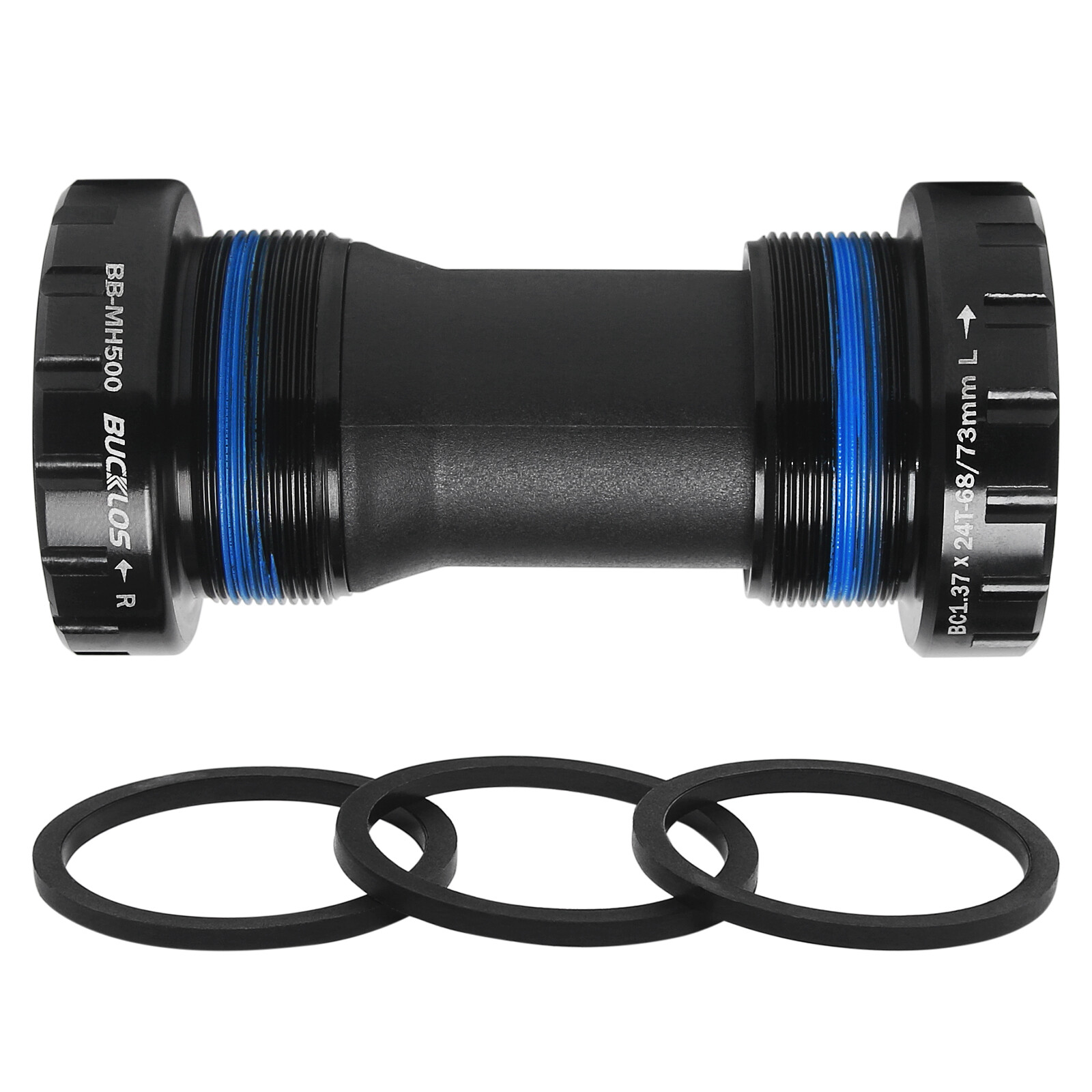 Cycling Hollowtech II Bottom Bracket 68/73mm Threaded Bearings Fit Shimano/SRAM