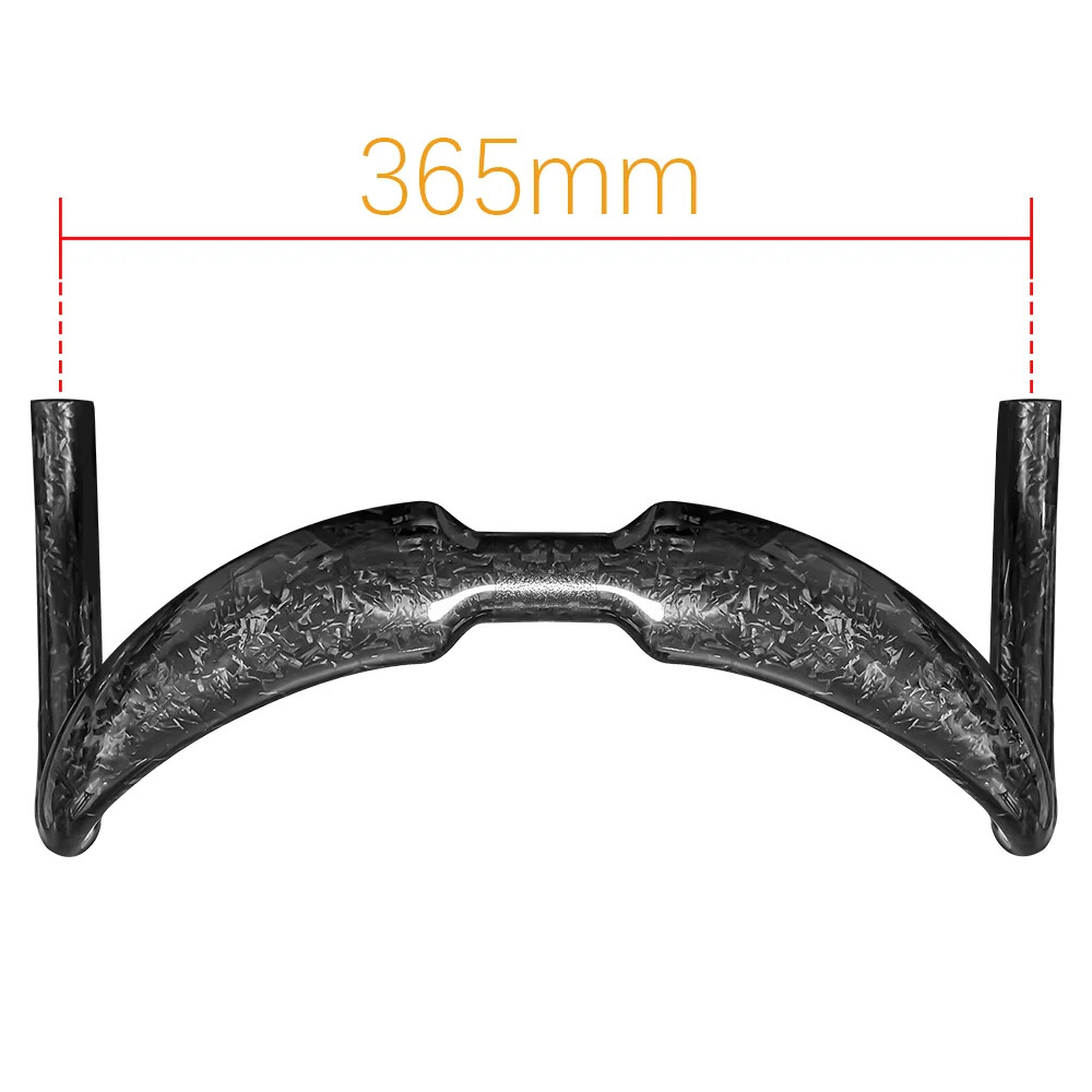 All Carbon Fiber Track Bike Handlebars Road Bike TT Sports Handlebars 285-365mm