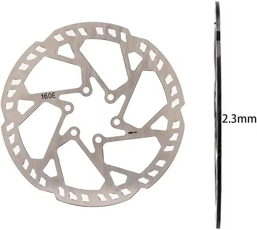 High-Performance 220mm Disc Brake Rotor with Rapid Heat Dissipation for Bicycles