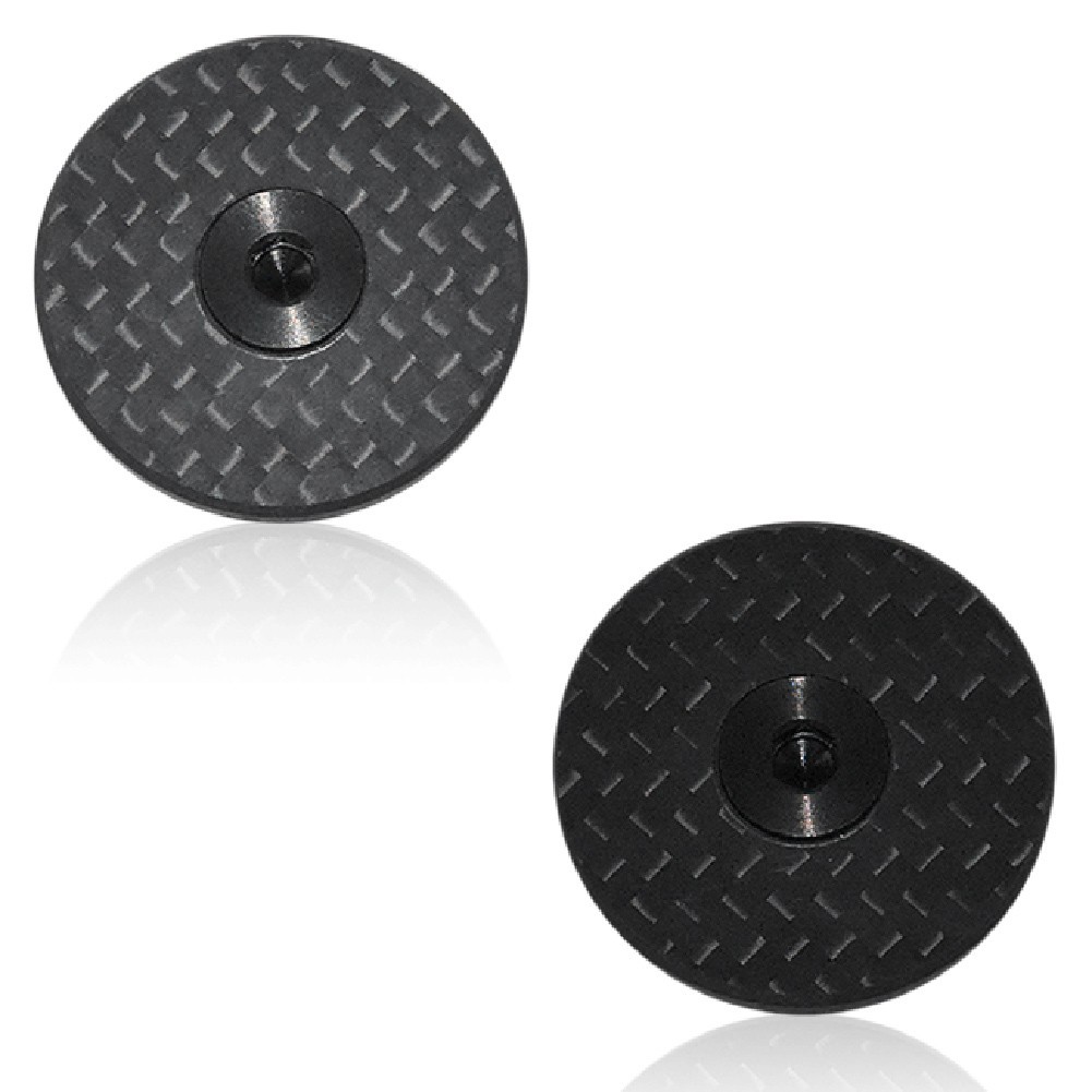 Carbon Fiber Headset Top Cap with Titanium Screws Long lasting Performance