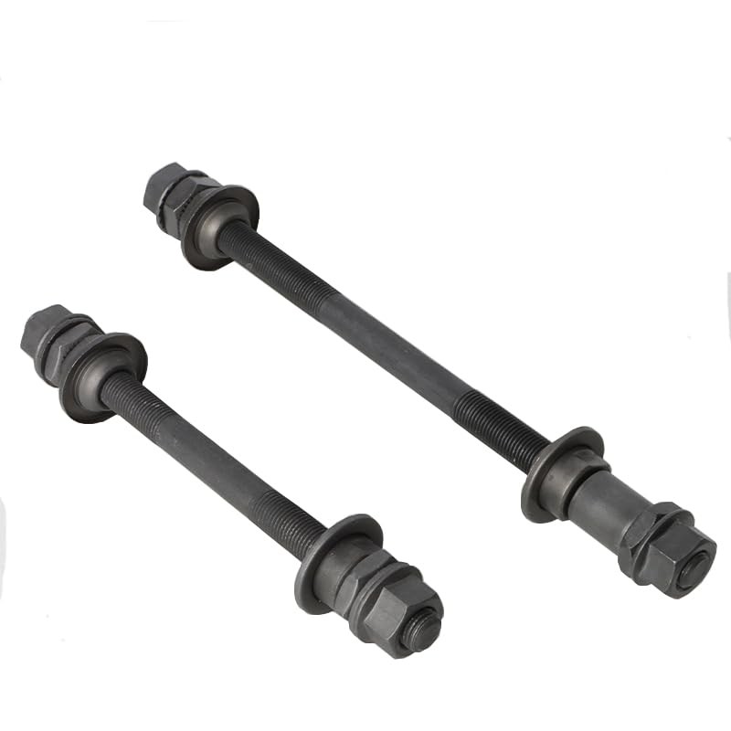 CDHPOWER Bike Axles 140mm/190mm Bicycle Hub Axle Front and Rear 190, black