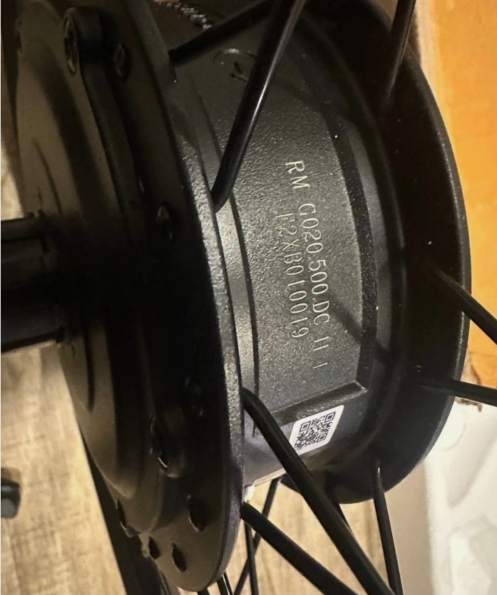 48v 500watt 20in ebike assembly