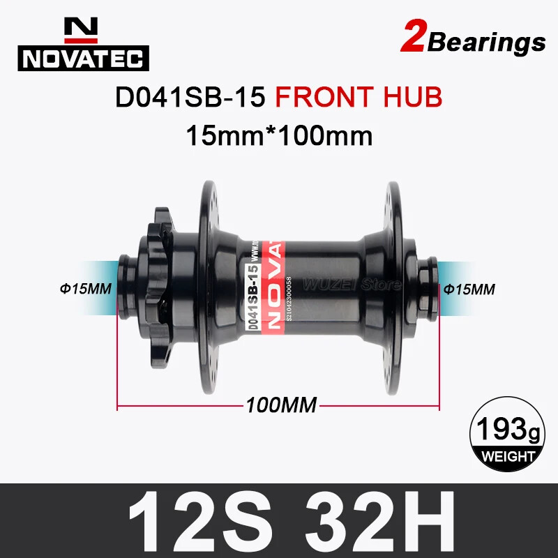 32 Holes Mtb Bicycle Hub Axle Boost Front 2 Rear 6 Bearings Bicycle Hub