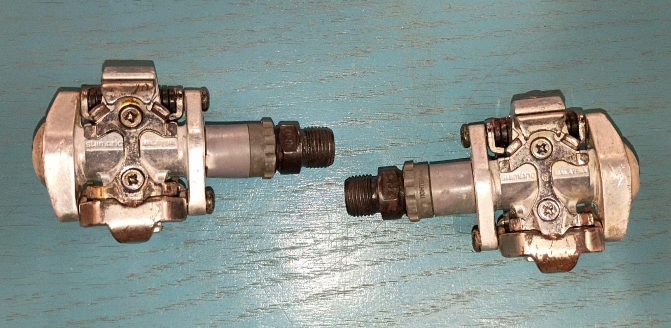 Vintage & Modern Clipless Pedals – Shimano SPD, Look S2 Moab, Look ARC Carbon