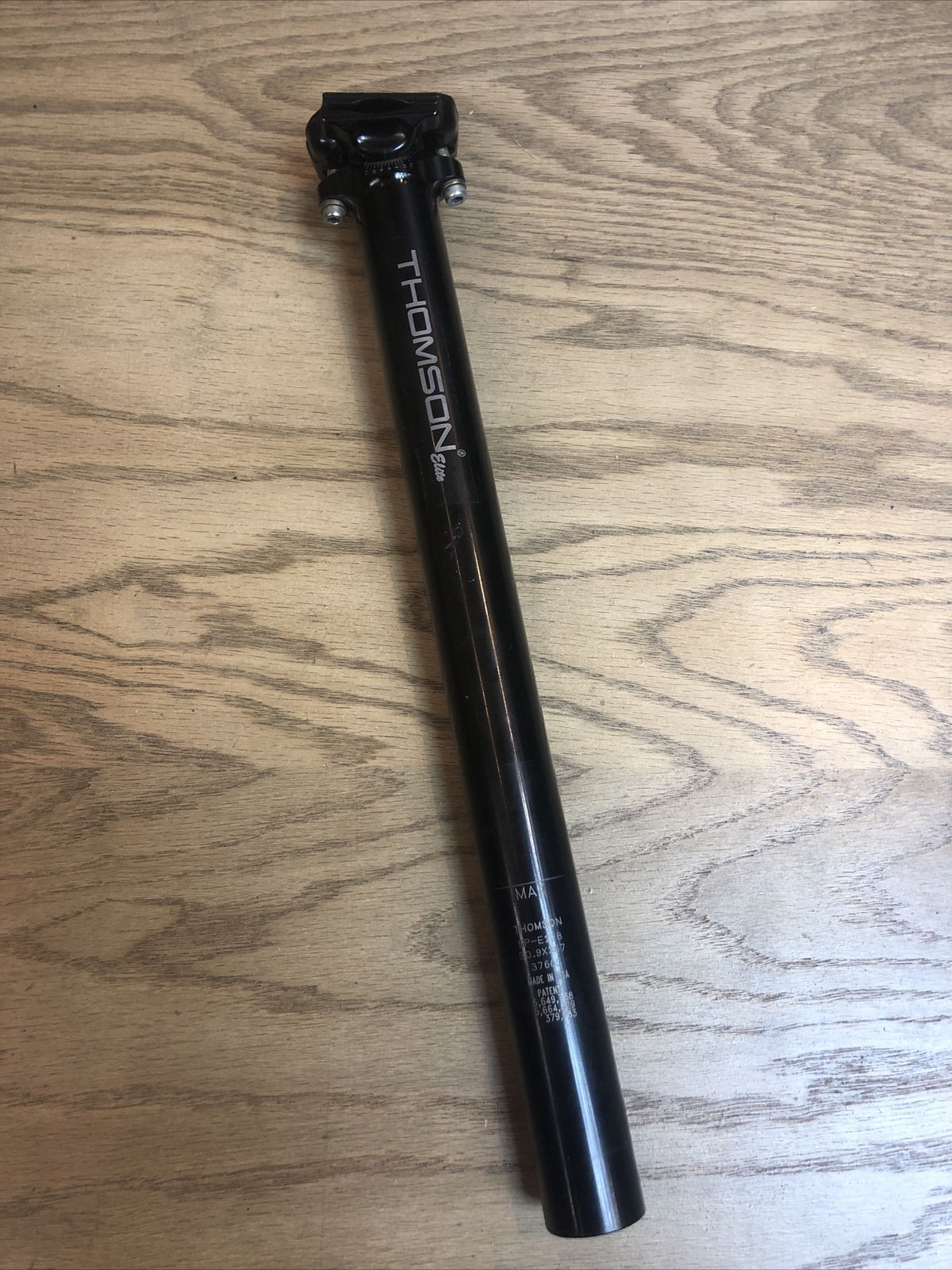 Thomson Elite Seatpost 30.9mm x 367mm Black SP-E128