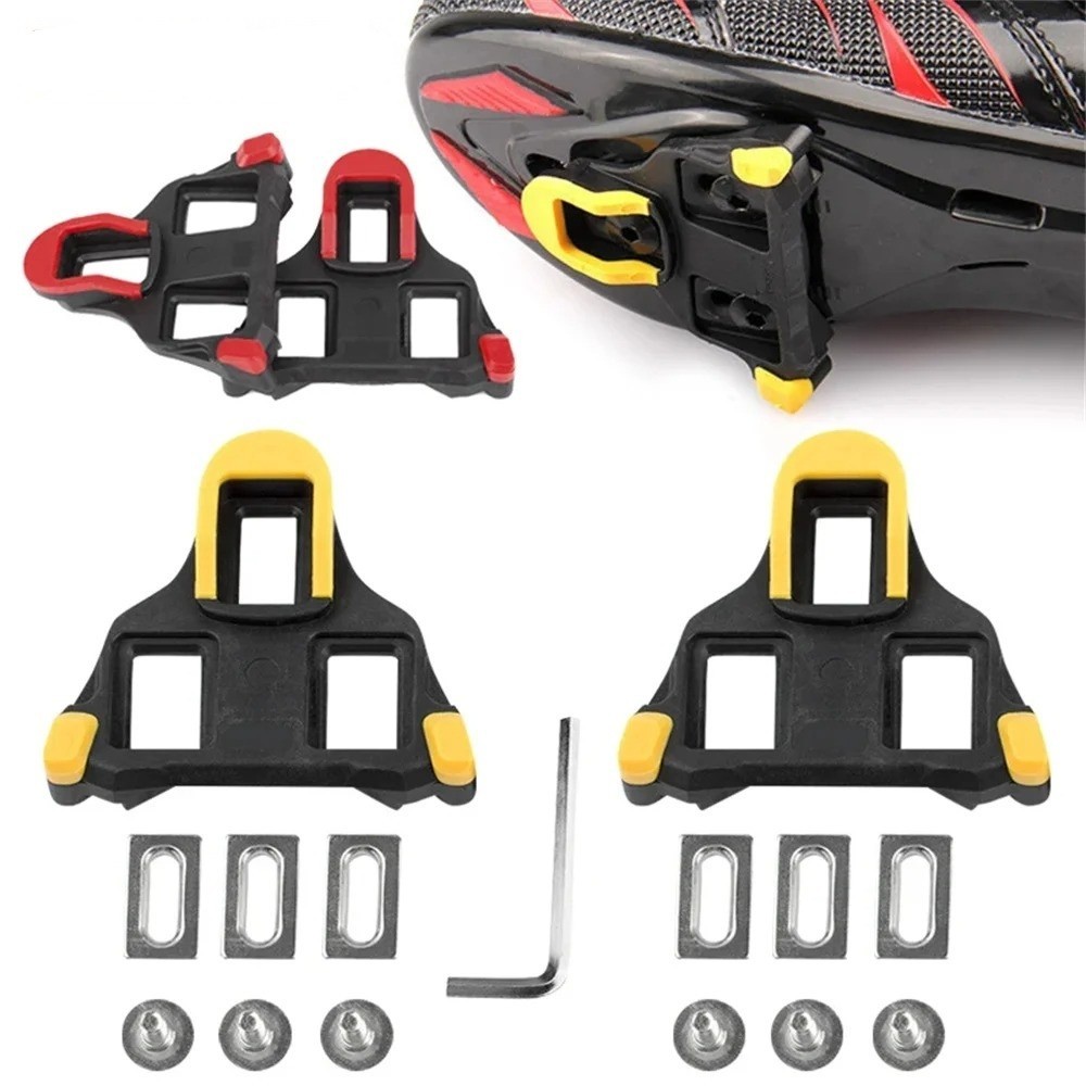 1 Pair Shimano SM-SH11 Cleat set SPD-SL Road Bike Shoes Pedal Cleats 6° Float