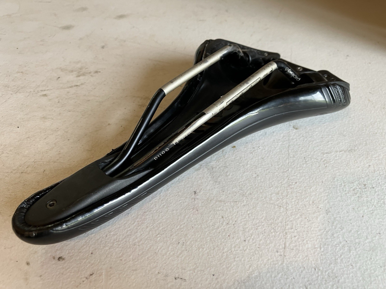 Prologo Scratch Pro Ti Solid Rails Composite Bicycle Saddle Super Light 265 grms