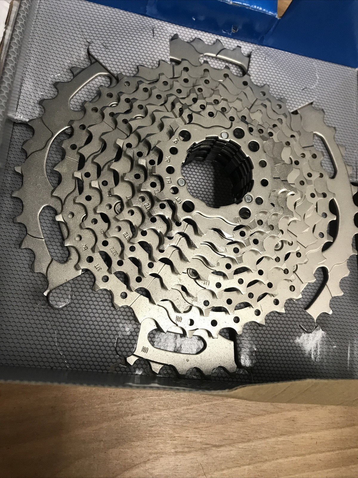 Shimano Deore CS-M4100-10 Cassette – 10-Speed, 11-46t, Silver