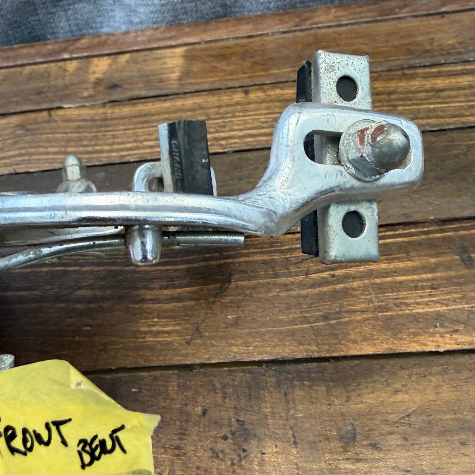 Vintage MX BMX Caliper Brake Set 1000 1000A Silver Old School Front Rear 80s