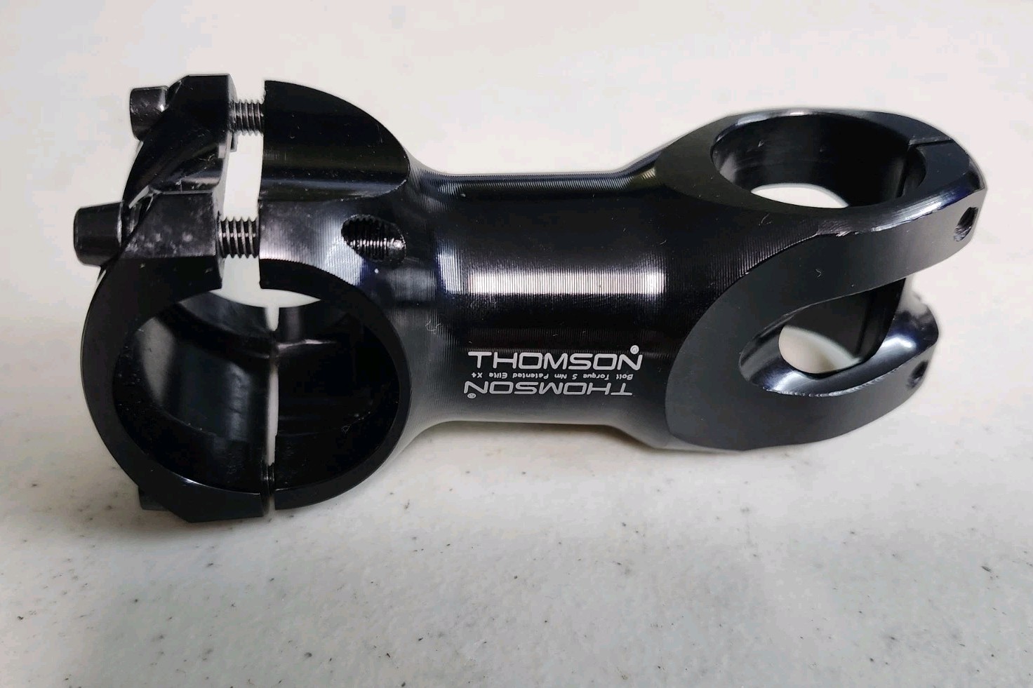 Thomson X4 Bike Stem, Black, 10-Degree x 80mm 31.8
