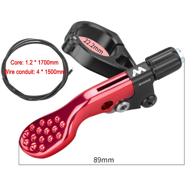 Bike Dropper Post MTB Seatpost Internal 425mm x 125mm 27.2/30.9/31.6mm