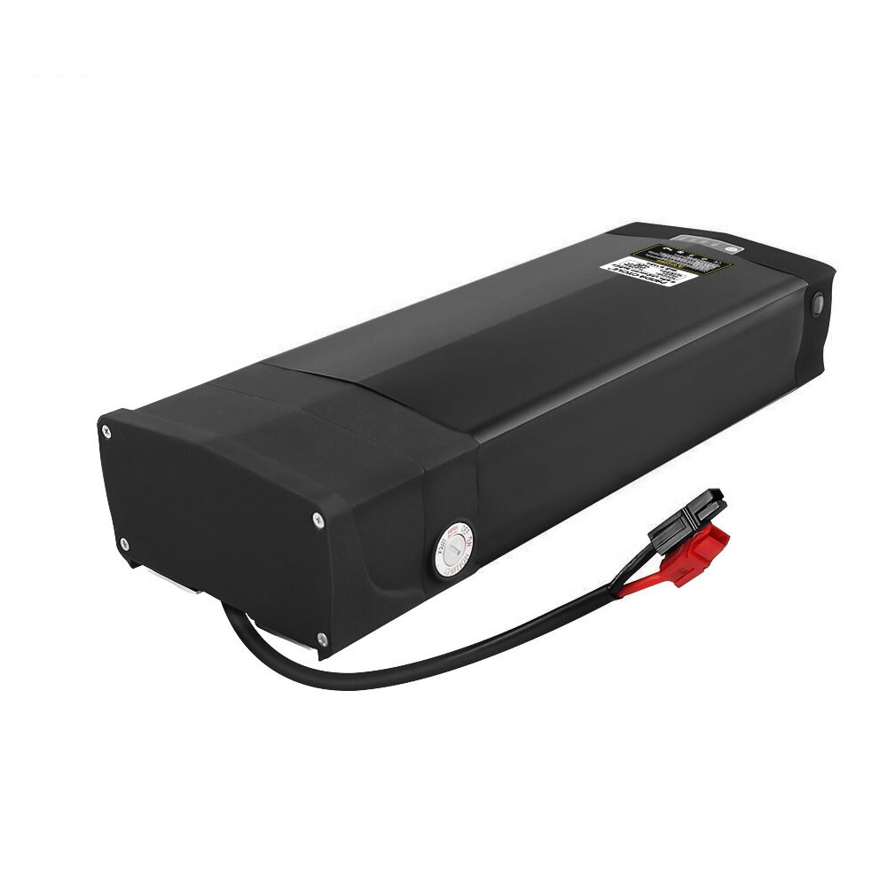 Rack Ebike Battery 36V 48V 52V 72V Battery for 0-3000W Motor with Tail Light