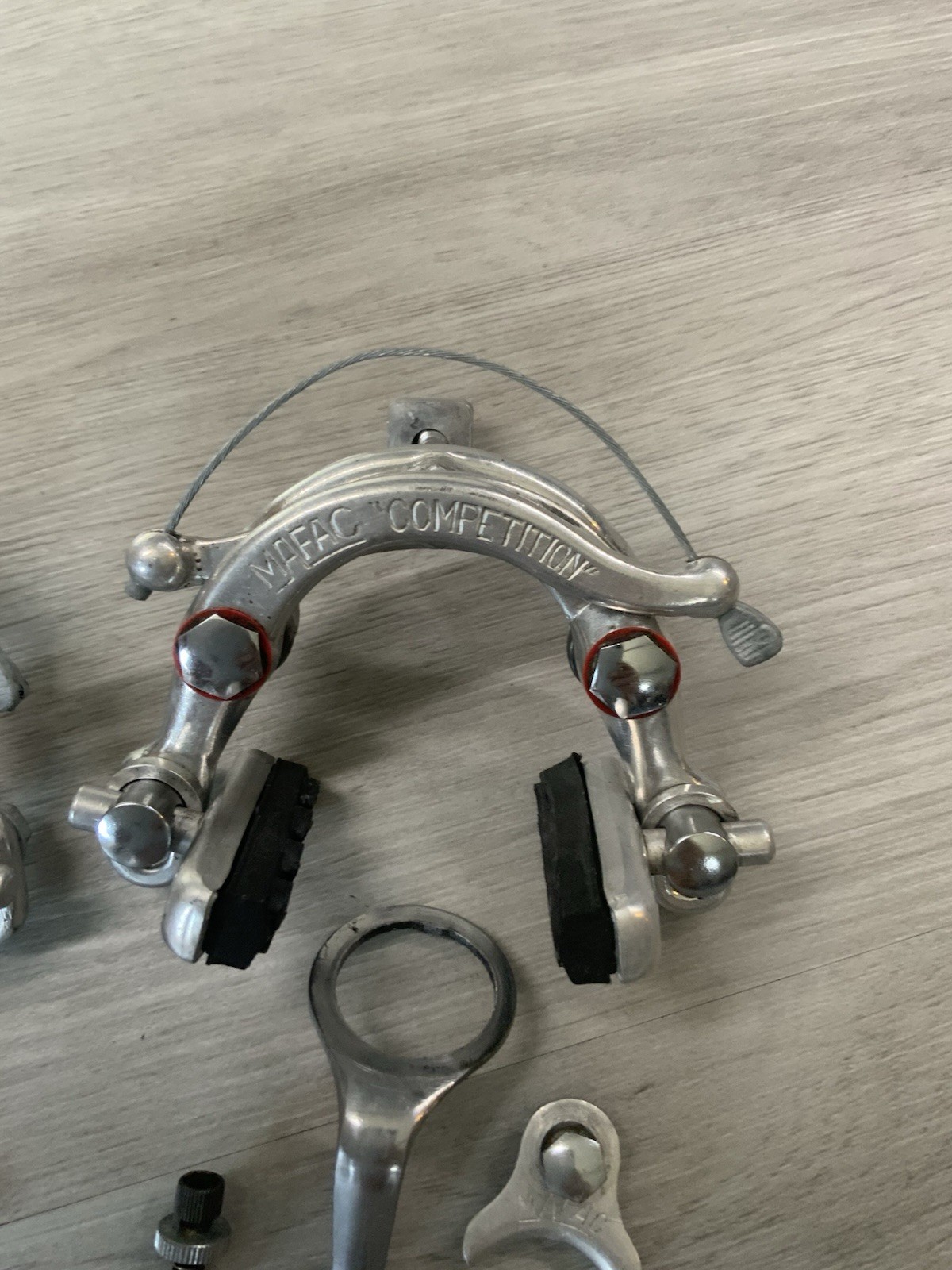 MAFAC COMPETITION BRAKE CALIPERS CENTER PULL 52-62 MM REACH GUIDES STRADDLES